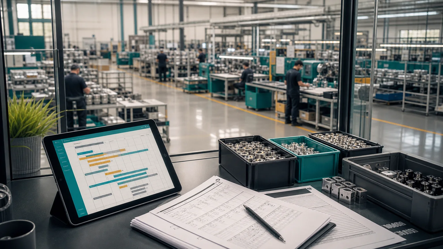 Manufacturing and inventory workflow for growing businesses